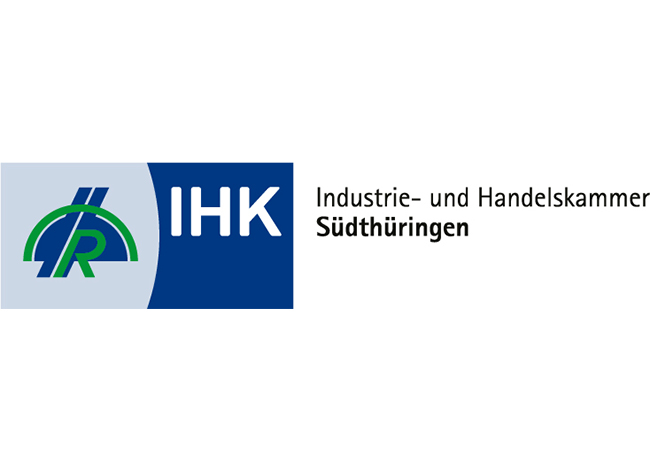 Logo IHK Industrie- und Handelskammer Südthüringen - Zur Internetseite